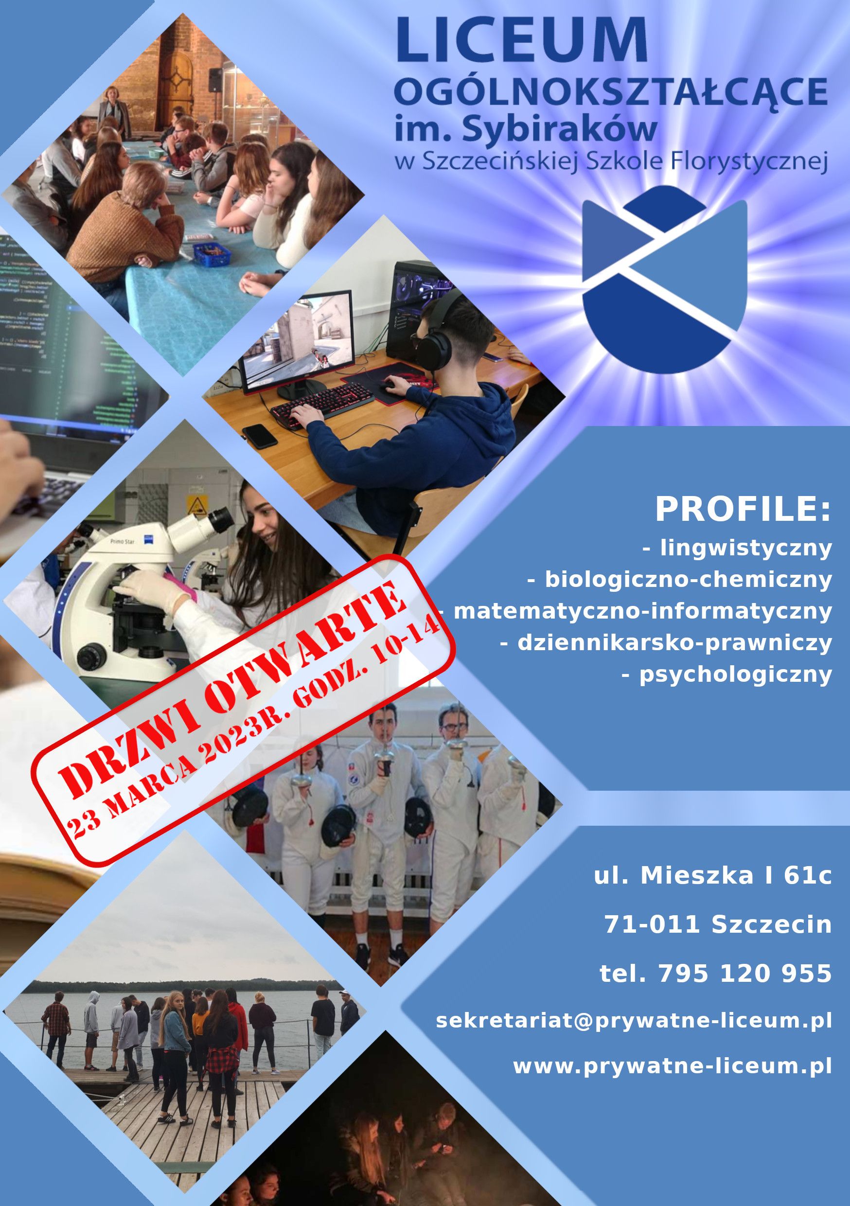 Dni otwarte prywatne liceum ogólnokształcące